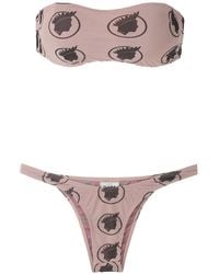 Amir Slama - Índio Print Bikini Set - Lyst