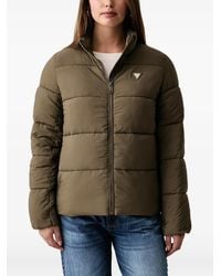 Guess - Padded Puffer Jacket - Lyst