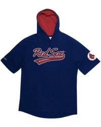 Mitchell & Ness - Sudadera MLB Boston Red Sox con capucha - Lyst