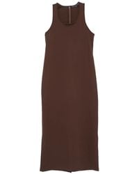 Tibi - Sleeveless Midi Dress - Lyst