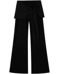 B+ AB - Layered Tie-Detail Trousers - Lyst