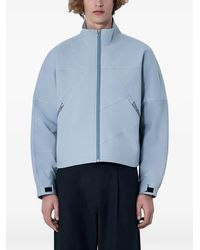 Kiko Kostadinov - Fosco Geometric-Stitch High-Neck Jacket - Lyst