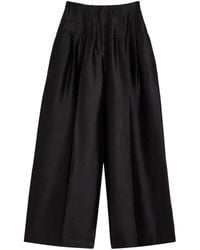 Heirlome - Condesa Pleated Wide-Leg Trousers - Lyst