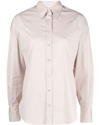 Brunello Cucinelli - Cotton Shirt - Lyst