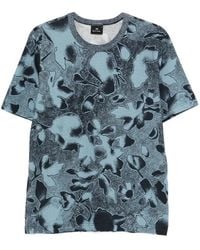 Paul Smith - Organic Cotton Printed T-Shirt - Lyst