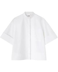 Jil Sander - コットンポプリン シャツ - Lyst