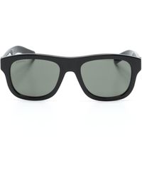 Gucci - Lunettes de soleil à monture rectangulaire - Lyst