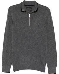 Marc O' Polo - Zip Neck Sweater - Lyst