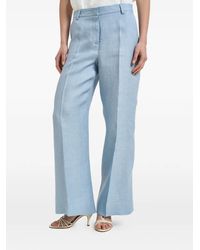 Weekend by Maxmara - Linen Tailored Trousers - Lyst