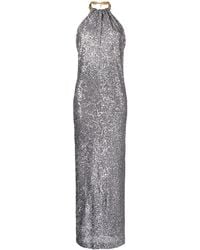 Tom Ford - Sequinned Halterneck Evening Dress - Lyst
