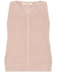 Slowear - Crochet V-Neck Top - Lyst