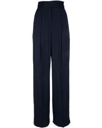 Alberta Ferretti - Pleat-Detailing Trousers - Lyst