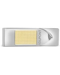 ST Dupont - Logo Diamond-Head Pattern Money Clip - Lyst