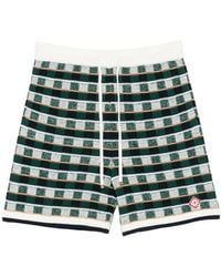 CASABLANCA - Check-Pattern Shorts - Lyst