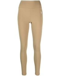 Sporty & Rich - Logo-print High-waisted leggings - Lyst