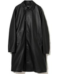 Undercover - Leather Coat - Lyst