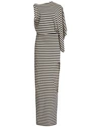 A.W.A.K.E. MODE - Asymmetric Cut-Out Maxi Dress - Lyst