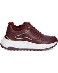 Guess - Trimmed Low-Top Sneakers - Lyst