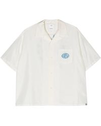 Visvim - Zijden Overhemd Met Print - Lyst