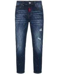 Philipp Plein - New Tapered Fit Jeans Basic - Lyst