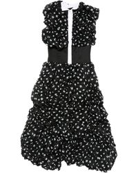 Viktor & Rolf - Robe Longue Volantée À Pois - Lyst