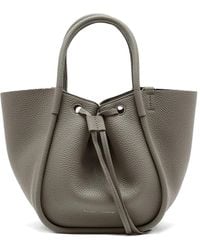 Proenza Schouler - Kleine Shopper Met Trekkoord En Ruches - Lyst