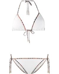 Burberry - Bikini Mit Vintage-Check - Lyst