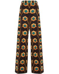 La DoubleJ - Floral La Comasca Trousers - Lyst