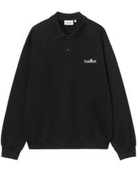 Carhartt - Wip Label Polo Sweatshirt - Lyst