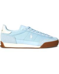 Polo Ralph Lauren - Baskets À Empiècement En Daim - Lyst