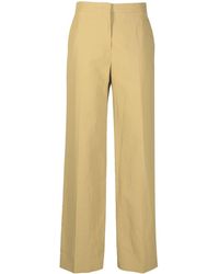 Jil Sander - High-waisted Tailored Trousers - Lyst