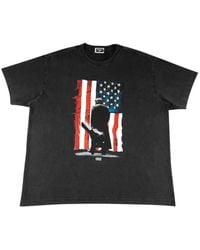Kith - X Johnny Cash American Flag Walk The Line T-Shirt - Lyst