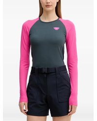 Dynafit - Raglan-Sleeve Logo-Print T-Shirt - Lyst