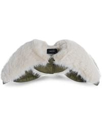 Simone Rocha - Faux-Fur Zip-Up Hood - Lyst