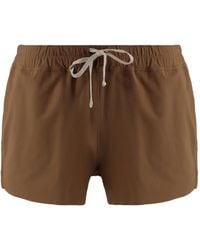 Rick Owens - Drawstring Swim Shorts - Lyst