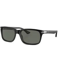 Persol - Rectangular Framed Sunglasses - Lyst