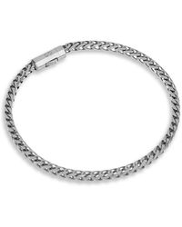 Desmo - Pulsera De Cadena Fish Bone - Lyst