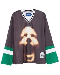 AWAKE NY - Face-Print Long-Sleeve T-Shirt - Lyst