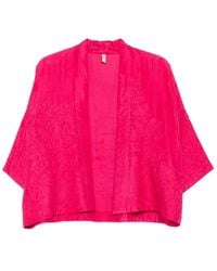 Yavi - Chaqueta Texturizada Con Diseño Abierto - Lyst