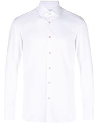 Boglioli - Long-sleeve Cotton Shirt - Lyst
