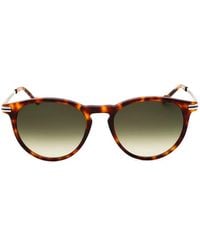 Zeiss - Round-Frame Tortoiseshell-Effect Sunglasses - Lyst