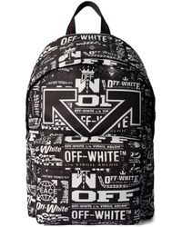 Off-White c/o Virgil Abloh - Heritage Multilogo Rucksack - Lyst