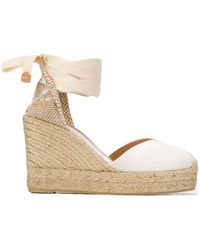 Castañer - Espadrilles À Talon Compensé - Lyst