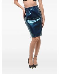 DSquared² - High-Waist Mini Skirt - Lyst
