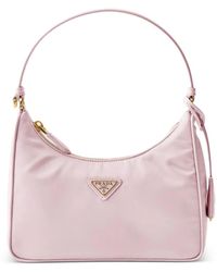 Prada - Re-Edition 2005 Mini-Tasche Mit Triangel-Logo - Lyst