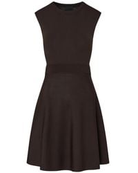 Liu Jo - Knit Dress With Lace Detail - Lyst