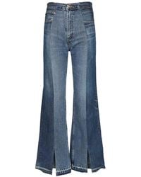 E.L.V. Denim - Jean Ample À Fentes - Lyst