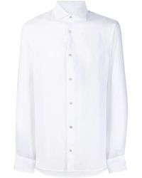 Moorer - Sorrento-Sa Linen Shirt - Lyst
