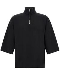 Thom Krom - Sweat Zippé À Manches Courtes - Lyst