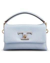 Tod's - Umhängetasche Mit Logo-Schild - Lyst
